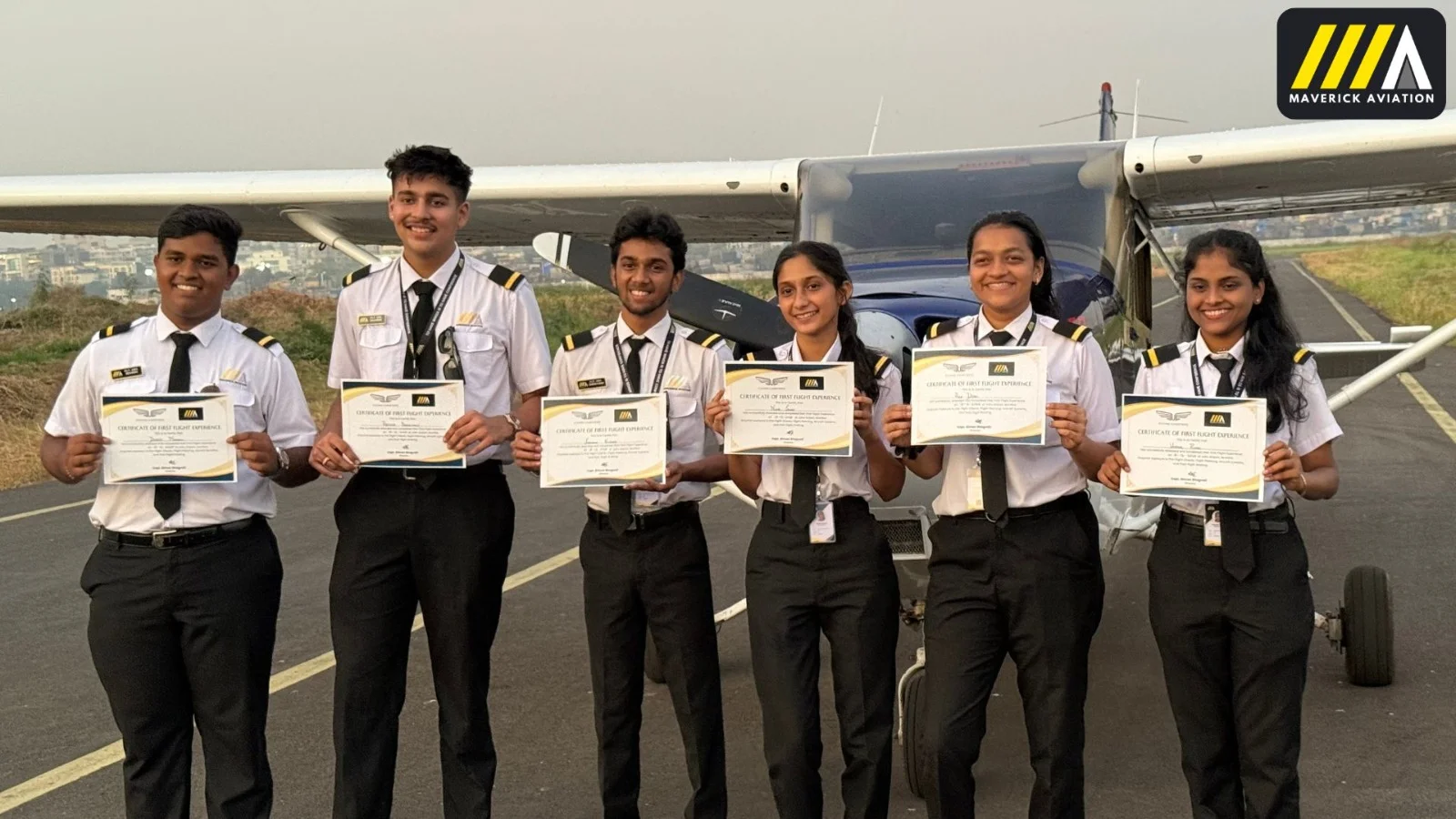 Our CPL training programme — aviation cadets in cockpit instruction